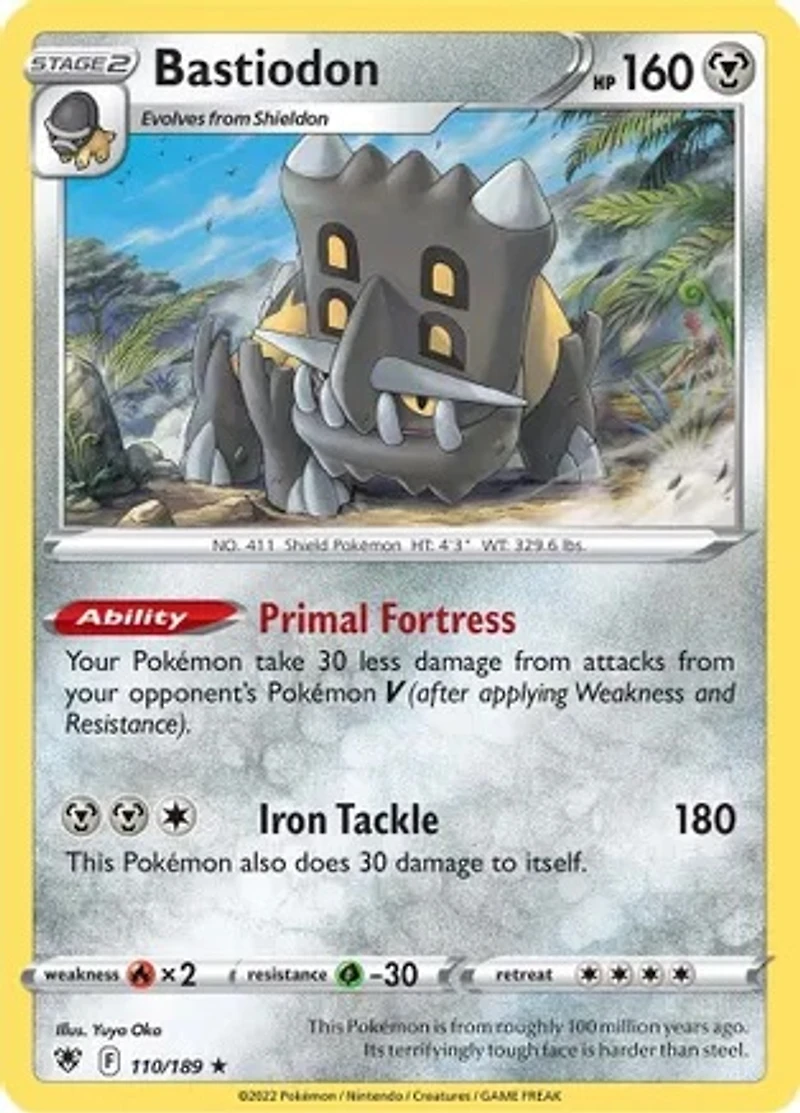Bastiodon - 110/189 - Holo Rare