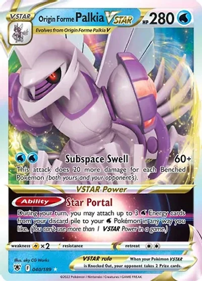 Origin Forme Palkia VSTAR - 040/189 - Ultra Rare