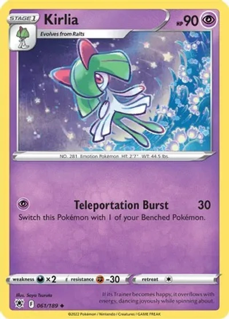 Kirlia - 061/189 - Uncommon