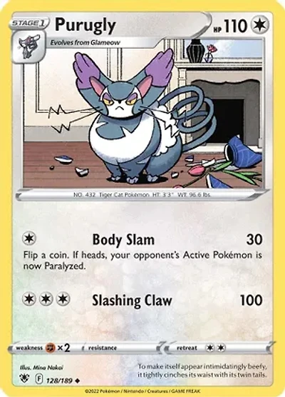 Purugly - 128/189 - Uncommon