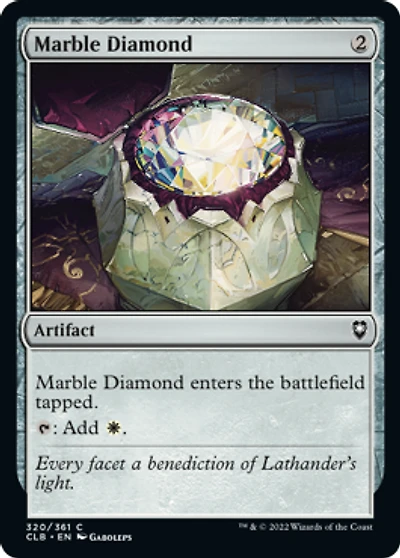 Marble Diamond - Foil