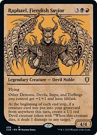 Raphael, Fiendish Savior - Foil - Showcase