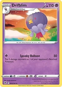 Drifblim - 064/189 - Uncommon - Reverse Holo