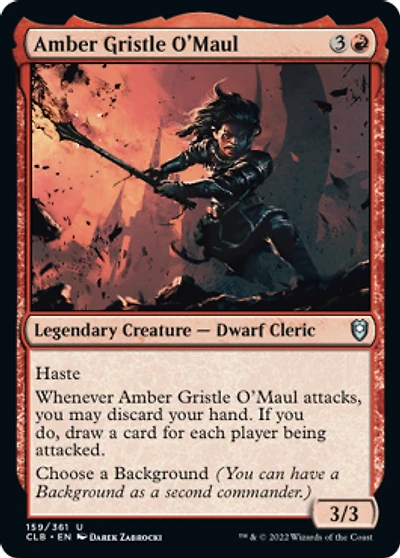 Amber Gristle O'Maul - Foil