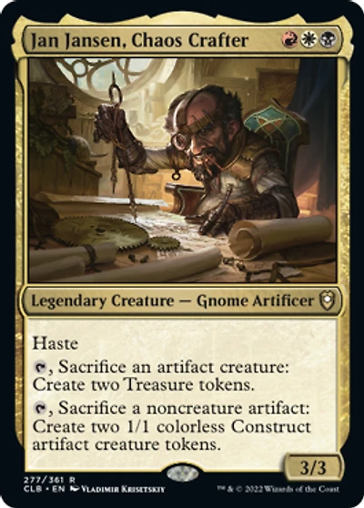 Jan Jansen, Chaos Crafter
