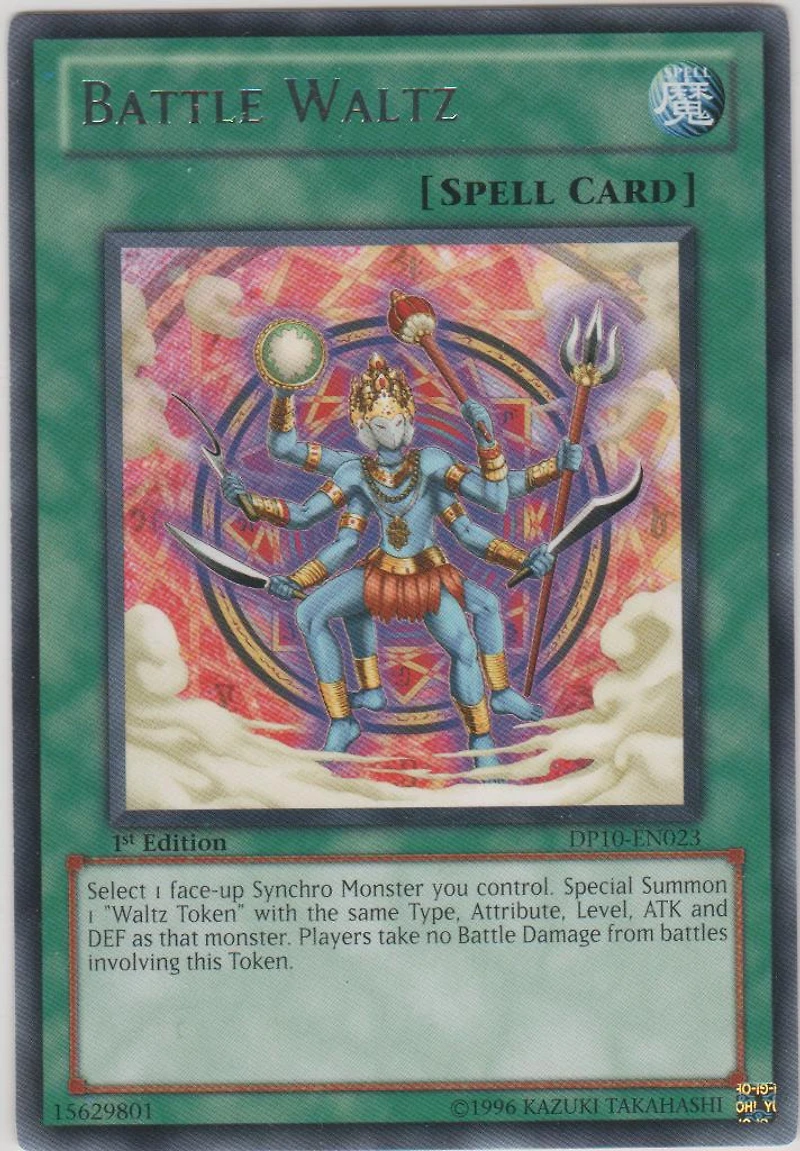 Battle Waltz - DP10-EN023 - Rare - 1st Edition