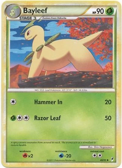 Bayleef - 40/95 - Uncommon