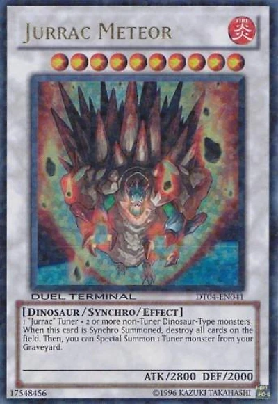 Jurrac Meteor - DT04-EN041 - Ultra Rare - Duel Terminal