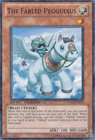 The Fabled Peggulsus - DT04-EN071 - Common - Duel Terminal