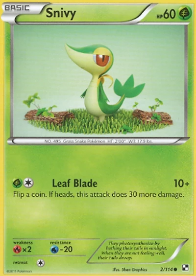 Snivy - 2/114 Common