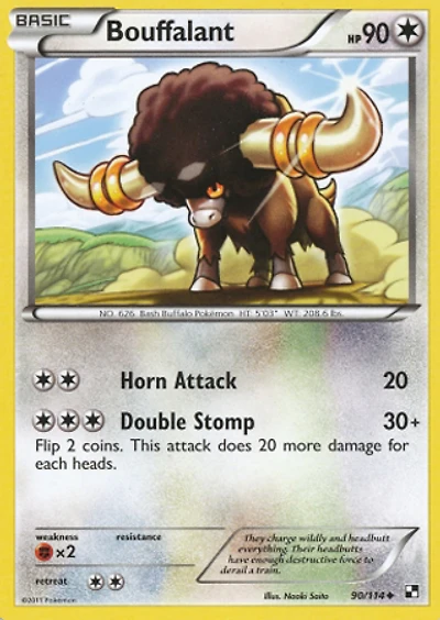Bouffalant - 90/114 - Uncommon