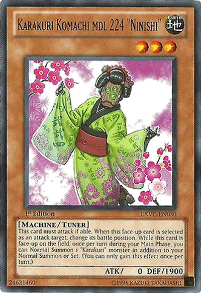 Karakuri Komachi mdl 224 "Ninishi" - EXVC-EN030 - Common - 1st Edition