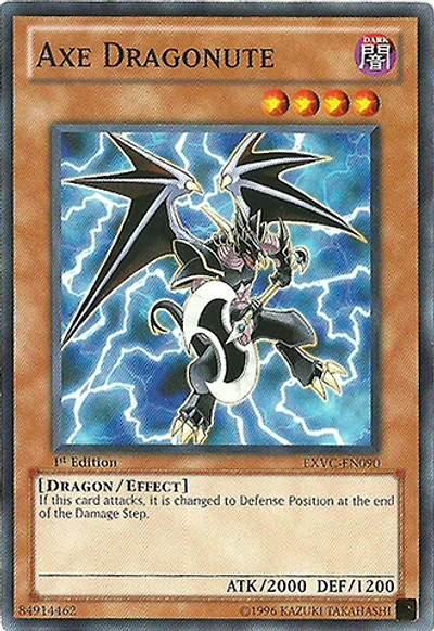 Axe Dragonute - EXVC-EN090 - Common - 1st Edition