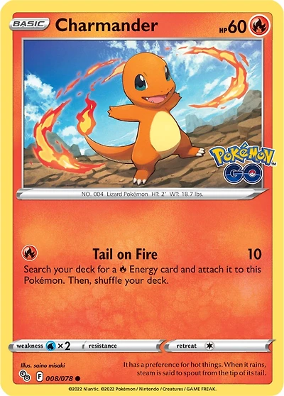 Charmander - 008/078 - Common