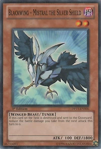 Blackwing - Mistral the Silver Shield - DP11-EN006 - Common - 1st Edition