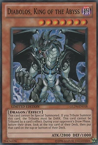 Diabolos, King of the Abyss - GLD4-EN018 - Common - Limited Edition