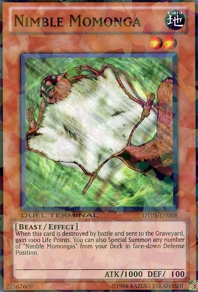 Nimble Momonga - DT05-EN008 - Common - Duel Terminal