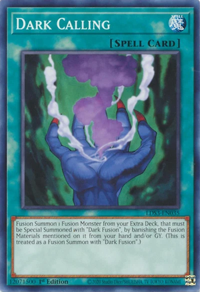 Dark Calling - LDS3-EN035 - Common - 1st Edition