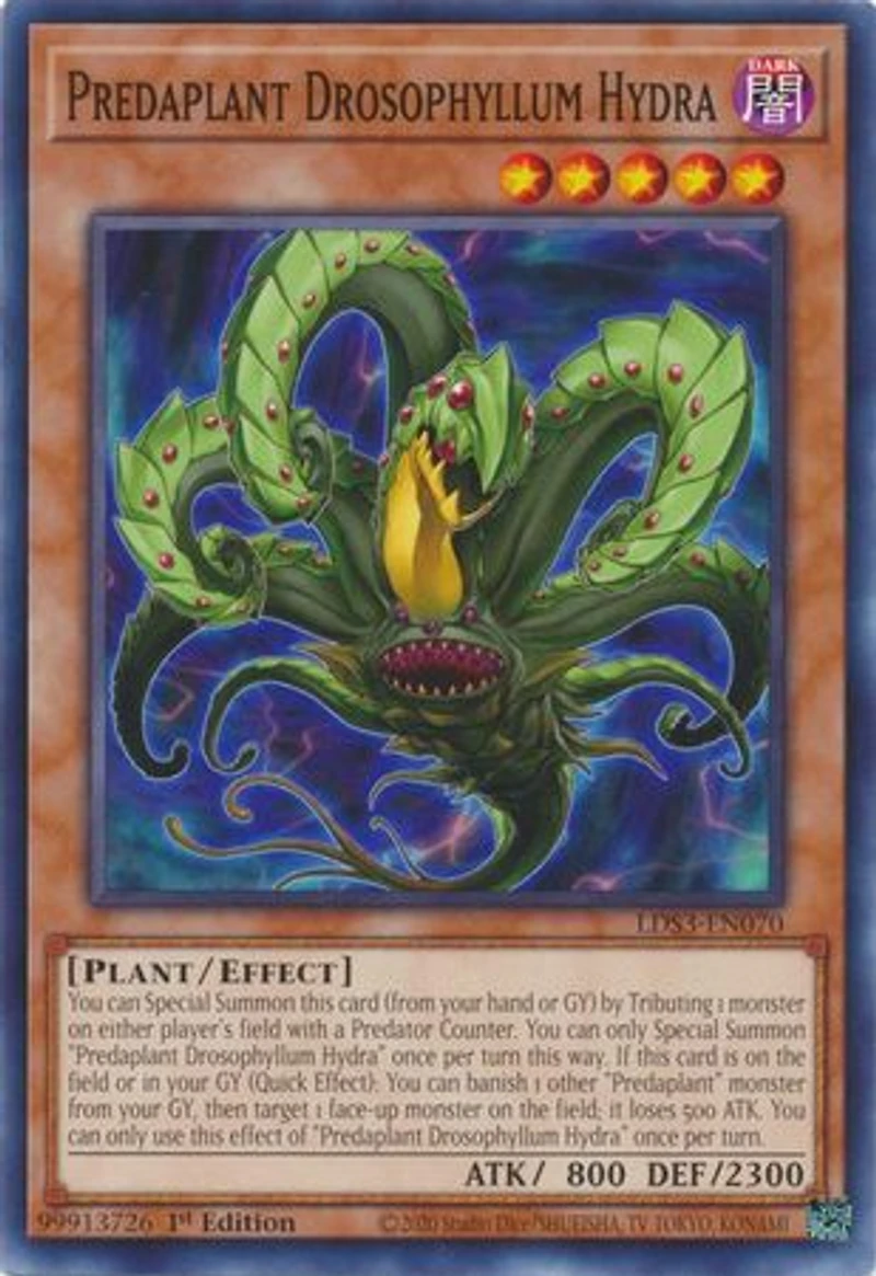 Predaplant Drosophyllum Hydra - LDS3-EN070 - Common - 1st Edition