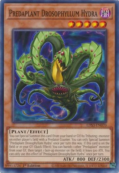 Predaplant Drosophyllum Hydra - LDS3-EN070 - Common - 1st Edition