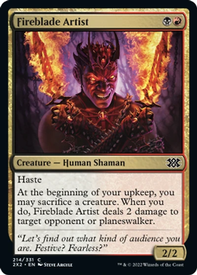 Fireblade Artist - Foil