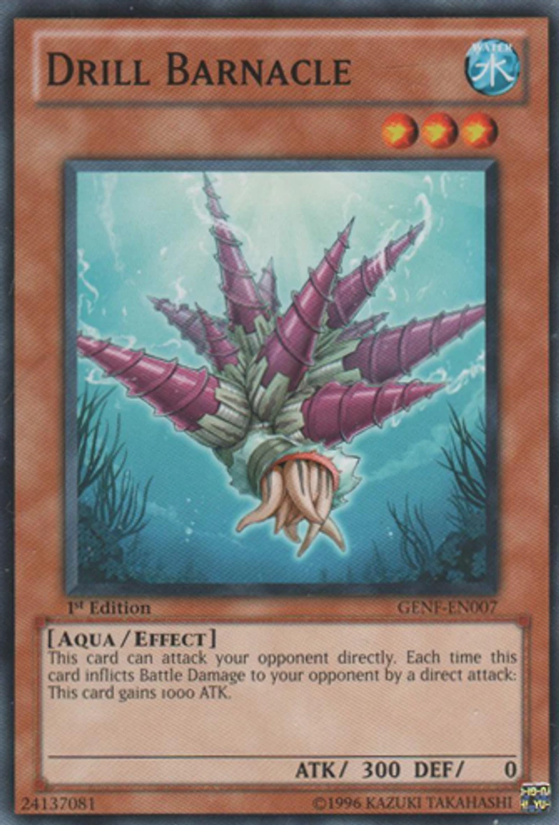 Drill Barnacle - GENF-EN007 - Common - 1st Edition