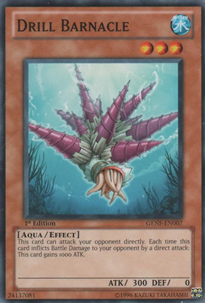 Drill Barnacle - GENF-EN007 - Common - 1st Edition