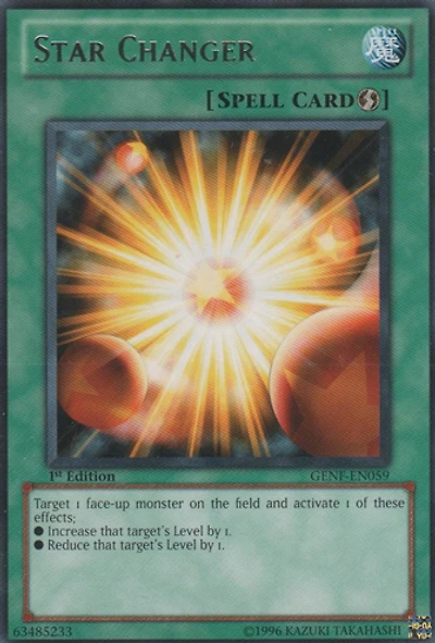 Star Changer - GENF-EN059 - Rare - 1st Edition
