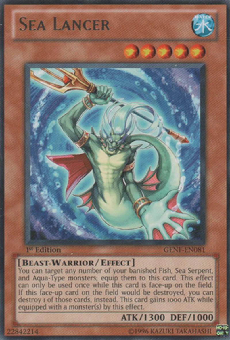 Sea Lancer - GENF-EN081 - Rare - 1st Edition