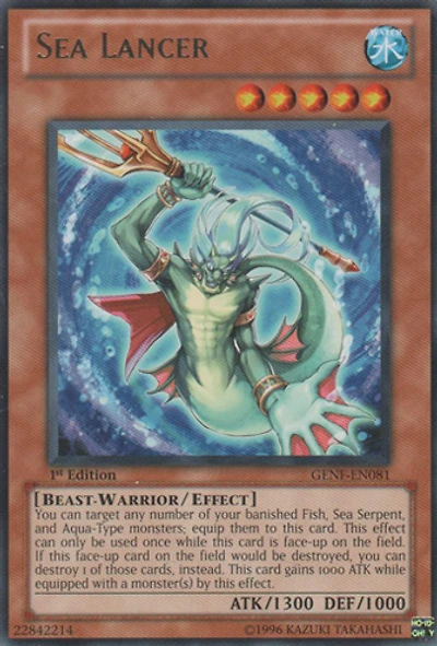 Sea Lancer - GENF-EN081 - Rare - 1st Edition