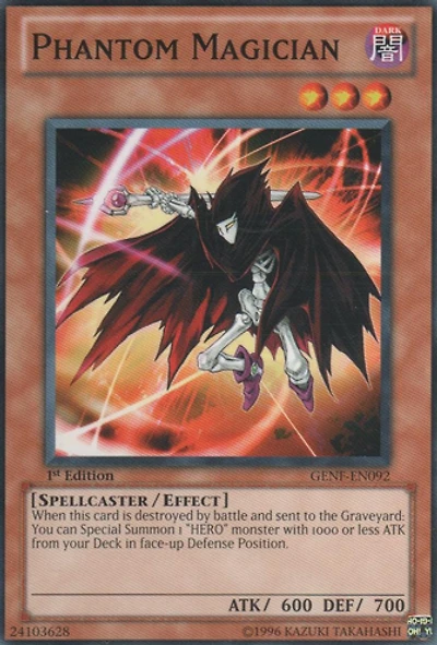 Phantom Magician - GENF-EN092 - Common - 1st Edition