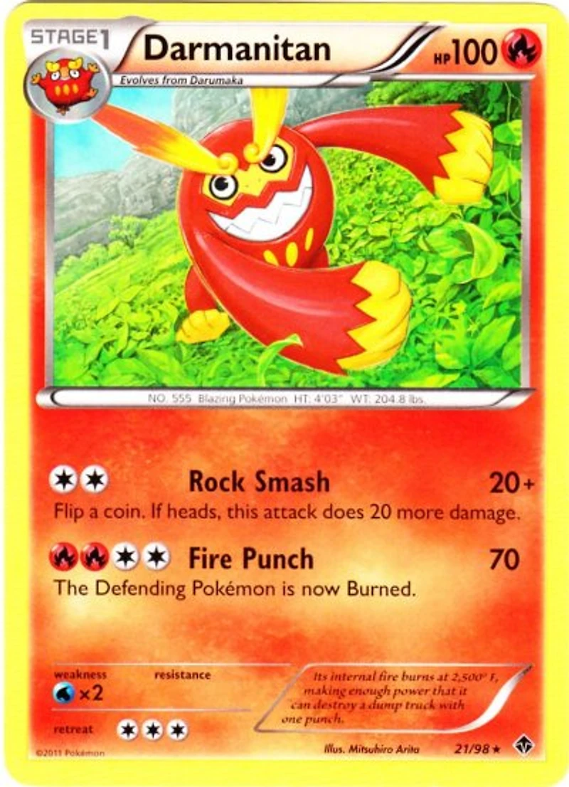 Darmanitan - 21/98 Rare