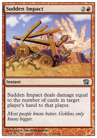 Sudden Impact - Foil