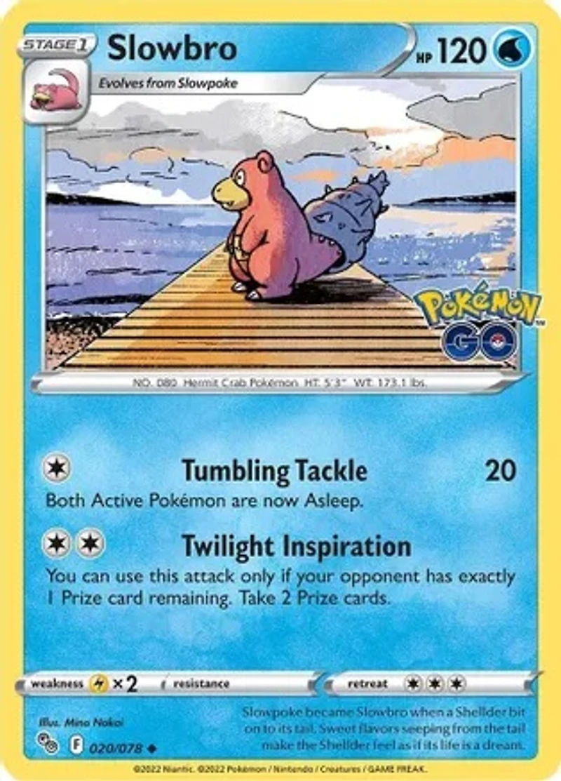 Slowbro - 020/078 - Uncommon