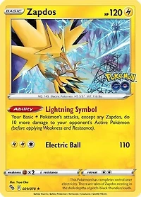 Zapdos - 029/078 - Holo Rare - Reverse Holo