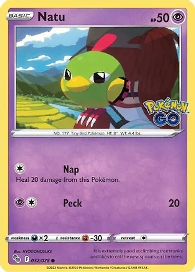 Natu - 032/078 - Common - Reverse Holo