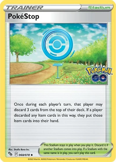 PokeStop - 068/078 - Uncommon - Reverse Holo