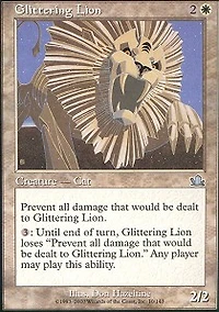 Glittering Lion - Foil