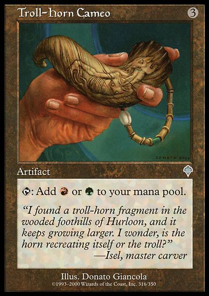 Troll-Horn Cameo - Foil