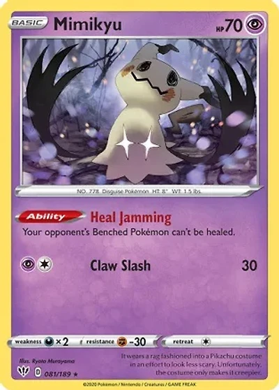 Mimikyu - 081/189 - Holo - Promo