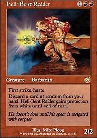 Hell-Bent Raider - Foil