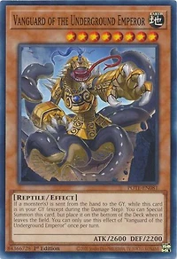 Vanguard of the Underground Emperor - POTE-EN081 - Common - 1st Edition