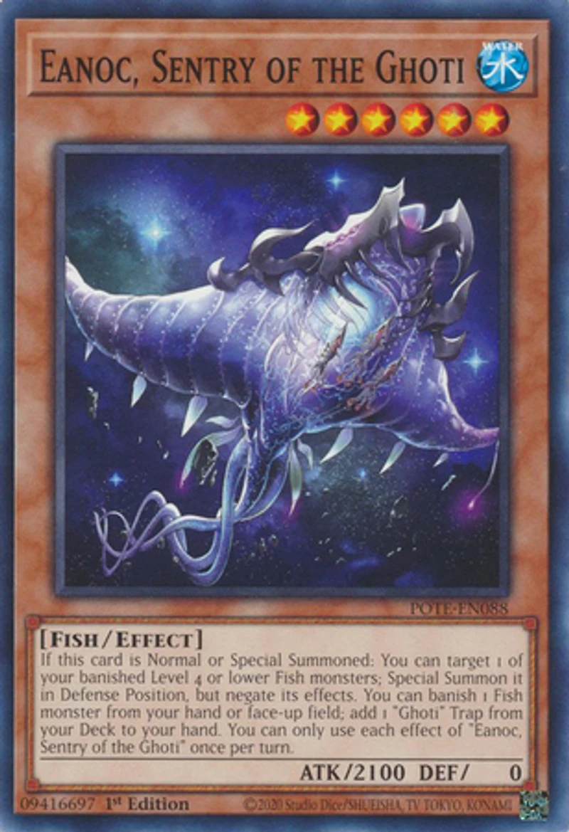 Eanoc, Sentry of the Ghoti - POTE-EN088 - Common - 1st Edition