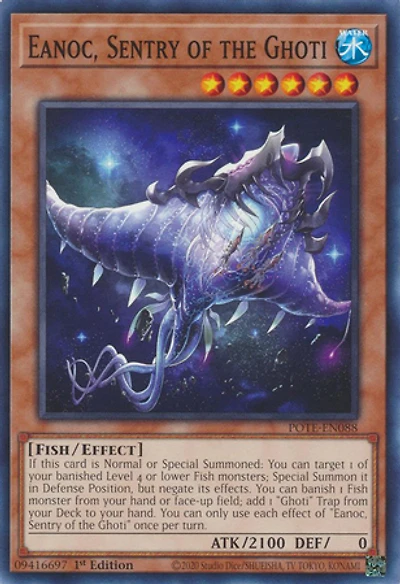 Eanoc, Sentry of the Ghoti - POTE-EN088 - Common - 1st Edition
