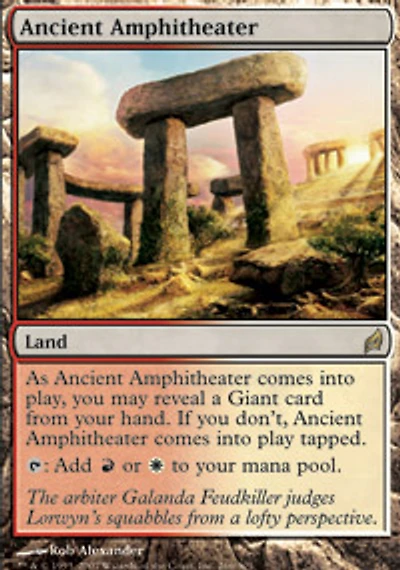 Ancient Amphitheater - Foil