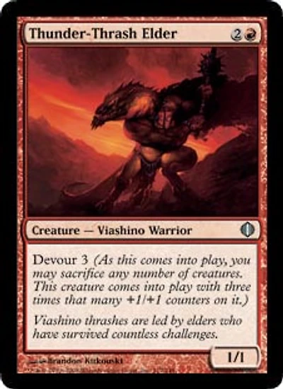 Thunder-Thrash Elder - Foil