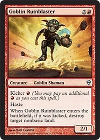 Goblin Ruinblaster - Foil