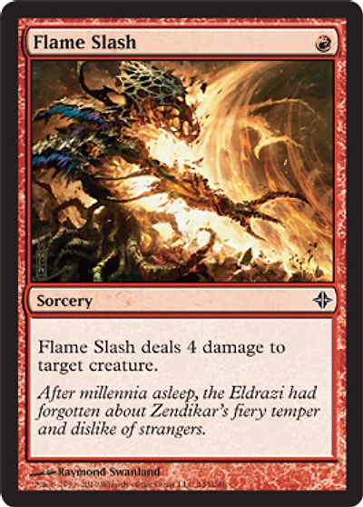 Flame Slash - Foil