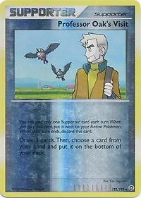 Professor Oak's Visit - 122/132 - Uncommon - Reverse Holo
