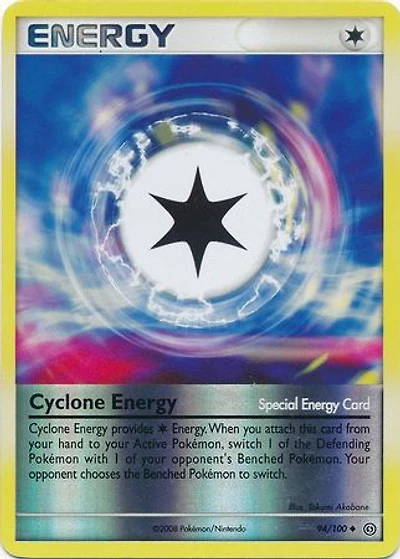 Cyclone Energy - 94/100 - Uncommon - Reverse Holo